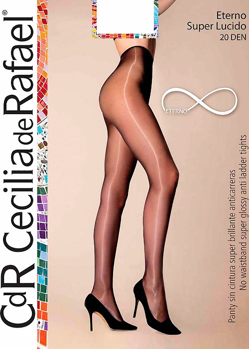 Cecilia de Rafael Eterno 20 Ultra High Gloss Sheer Pantyhose Tights for Women